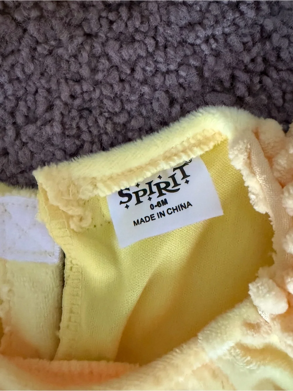 Baby Yellow Duck Costume with Textured Wings